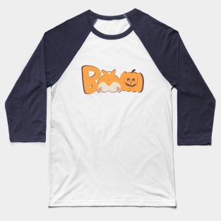 Boo - Corgi butt Baseball T-Shirt